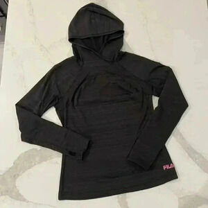 Fila Sport Live in Motion Long Sleeve Athletic Hoodie Sweatshirt Women's Medium